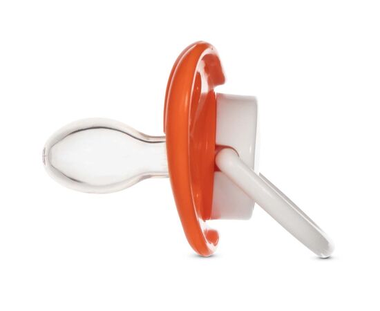 Пустышка Baboo Marine силиконовая, 6+ мес (оранжевая) (5-026), изображение 2 Пустышка Baboo Marine силиконовая, 6+ мес (оранжевая) (5-026), изображение 2