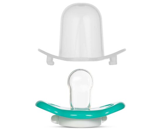 Пустушка Baboo Marine силіконова, світиться в темряві, 0+ місяців (зелена) (5-025), зображення 3 Пустушка Baboo Marine силіконова, світиться в темряві, 0+ місяців (зелена) (5-025), зображення 3