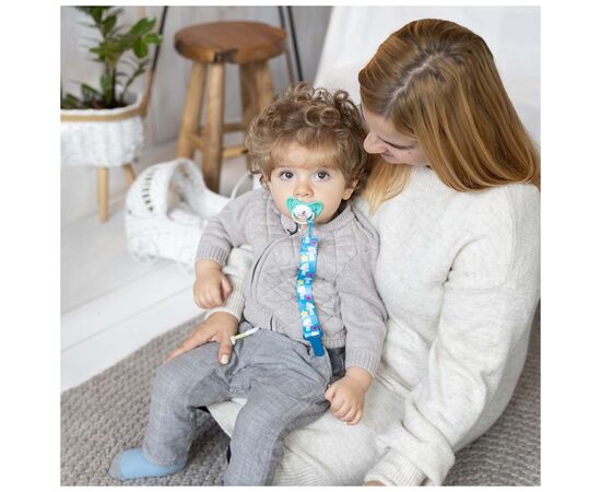 Пустушка Baboo Marine силіконова, світиться в темряві, 0+ місяців (зелена) (5-025), зображення 5 Пустушка Baboo Marine силіконова, світиться в темряві, 0+ місяців (зелена) (5-025), зображення 5