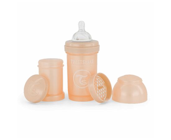 Бутылочка для кормления Twistshake Pearl Champagne 180 мл, антиколиковая,силиконовая (78379)