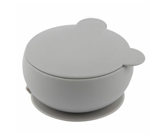 Тарілка дитяча MinikOiOi Bowly - Powder Grey (101080004), зображення 2 Тарілка дитяча MinikOiOi Bowly - Powder Grey (101080004), зображення 2