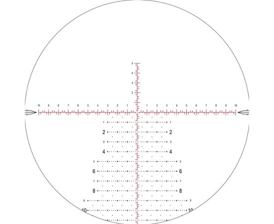 Оптический прицел Nightforce NX8 2.5-20x50 F1 ZeroS Сітка Mil-XT з підсвічуванням Earth (C665), изображение 6 Оптический прицел Nightforce NX8 2.5-20x50 F1 ZeroS Сітка Mil-XT з підсвічуванням Earth (C665), изображение 6