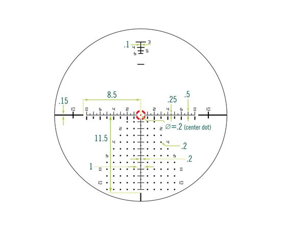 Оптический прицел Vortex Razor HD Gen IIІ 1-10x24 F1 з сіткою EBR-9 з підсвічуванням (RZR-11002), изображение 6 Оптический прицел Vortex Razor HD Gen IIІ 1-10x24 F1 з сіткою EBR-9 з підсвічуванням (RZR-11002), изображение 6