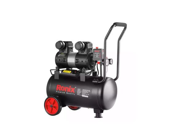 Компрессор Ronix 25л, 1380Вт (RC-2512), изображение 3 Компрессор Ronix 25л, 1380Вт (RC-2512), изображение 3