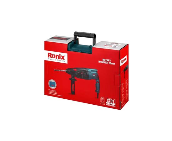 Перфоратор Ronix 800Вт, 26мм (2701), изображение 9 Перфоратор Ronix 800Вт, 26мм (2701), изображение 9