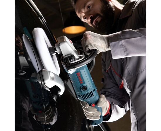 Шліфувальна машина Ronix полірувальна 1400Вт, 180мм (6112), зображення 8 Шліфувальна машина Ronix полірувальна 1400Вт, 180мм (6112), зображення 8