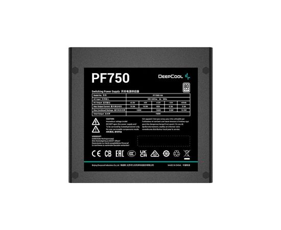 Блок питания Deepcool 750W (R-PF750D-HA0B-EU), изображение 3 Блок питания Deepcool 750W (R-PF750D-HA0B-EU), изображение 3