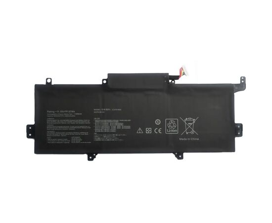 Акумулятор до ноутбука Asus ZenBook UX330C31N1602, 4940mAh (57Wh), 3cell, 11.55V, Li-Pol, black AlSoft (A47779)