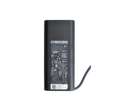 Блок питания к ноутбуку Dell 65W Type-C 20V, 3.25A + 15V, 3A + 9V, 3A + 5V, 3A long-корпус (LA65NM190 / A40374), изображение 4 Блок питания к ноутбуку Dell 65W Type-C 20V, 3.25A + 15V, 3A + 9V, 3A + 5V, 3A long-корпус (LA65NM190 / A40374), изображение 4