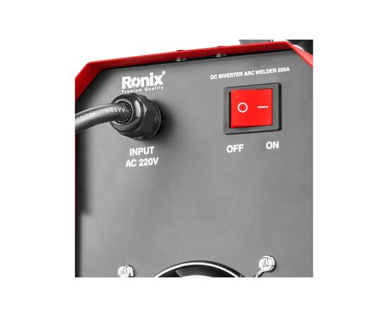 Сварочный аппарат Ronix 200А (RH-4604), изображение 6 Сварочный аппарат Ronix 200А (RH-4604), изображение 6