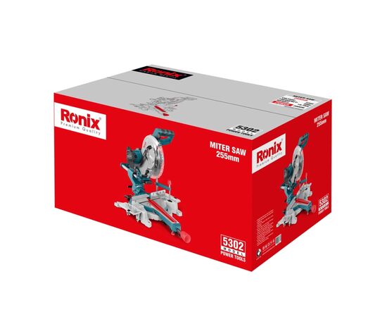 Торцовочная пила Ronix 2000Вт, 255мм (5302), изображение 6 Торцовочная пила Ronix 2000Вт, 255мм (5302), изображение 6
