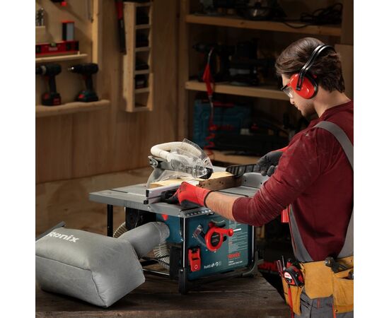 Дисковая пила Ronix циркулярная настольная 2000Вт, 216мм (5601), изображение 9