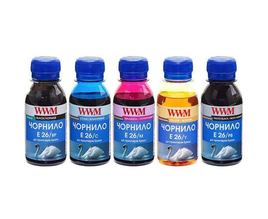 Чернила WWM EPSON XP-600/XP-605/XP-7005 (CMYBkPbk) (E26SET5-2)