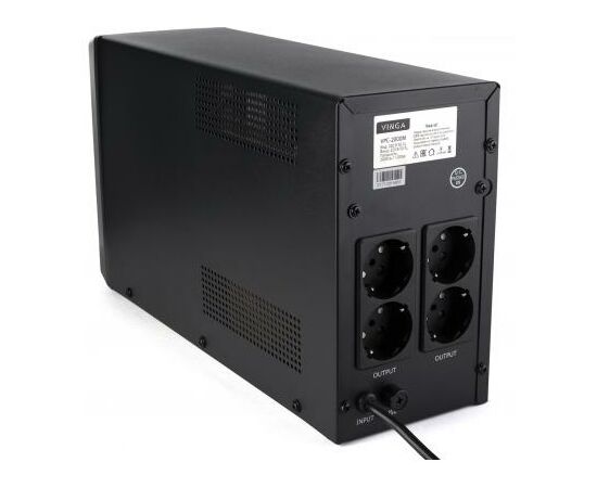 Источник бесперебойного питания Vinga LCD 2000VA metall case (VPC-2000M), изображение 10 Источник бесперебойного питания Vinga LCD 2000VA metall case (VPC-2000M), изображение 10