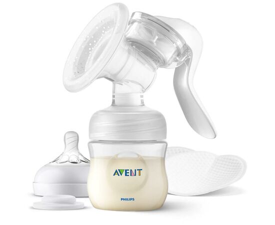 Молоковідсмоктувач Philips AVENT ручний і набір для зберігання (SCF430/13)