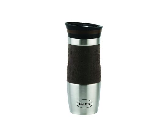 Термокружка Con Brio CB-364 0,38 л Коричнева (CB-364-brown)