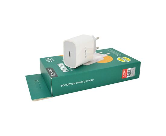 Зарядное устройство HELI PD 20W USB-C (KSC-500), изображение 2 Зарядное устройство HELI PD 20W USB-C (KSC-500), изображение 2
