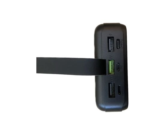Батарея универсальная XO 30000mAh, PD/18W, QC3.0/22.5W, flashlight, Input(Micro,Type-C,Lightning), Output(3*USB,Type-C) (XO-PR156 / 29212), изображение 3 Батарея универсальная XO 30000mAh, PD/18W, QC3.0/22.5W, flashlight, Input(Micro,Type-C,Lightning), Output(3*USB,Type-C) (XO-PR156 / 29212), изображение 3