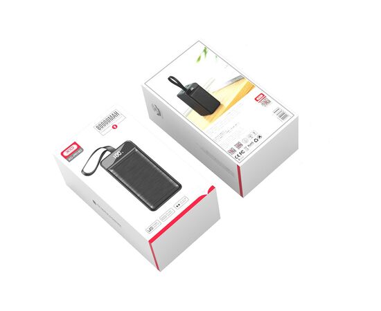 Батарея універсальна XO 80000mAh, PD/18W, QC3.0/22.5W, flashlight, Input(Micro,Type-C,Lightning), Output(3*USB,Type-C) (XO-PR160 / 29209), зображення 6 Батарея універсальна XO 80000mAh, PD/18W, QC3.0/22.5W, flashlight, Input(Micro,Type-C,Lightning), Output(3*USB,Type-C) (XO-PR160 / 29209), зображення 6