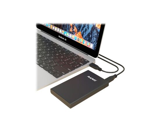 Карман внешний Maiwo 2.5" SATA HDD/SSD via USB3.1 GEN2 TypeC (K2568G2), изображение 5 Карман внешний Maiwo 2.5" SATA HDD/SSD via USB3.1 GEN2 TypeC (K2568G2), изображение 5
