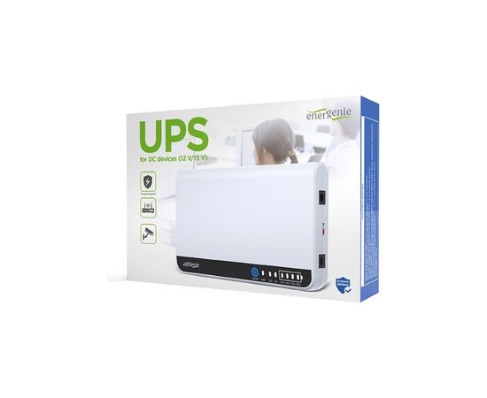 Источник бесперебойного питания EnerGenie EG-UPS-DC18, 12V/15V (EG-UPS-DC18), изображение 4 Источник бесперебойного питания EnerGenie EG-UPS-DC18, 12V/15V (EG-UPS-DC18), изображение 4