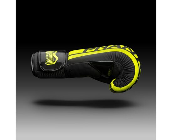 Боксерские перчатки Phantom APEX Elastic Neon Black/Yellow 14oz (PHBG2300-14), изображение 3 Боксерские перчатки Phantom APEX Elastic Neon Black/Yellow 14oz (PHBG2300-14), изображение 3