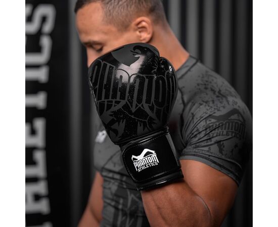 Боксерские перчатки Phantom Germany Eagle Black 16oz (PHBG2323-16), изображение 7 Боксерские перчатки Phantom Germany Eagle Black 16oz (PHBG2323-16), изображение 7