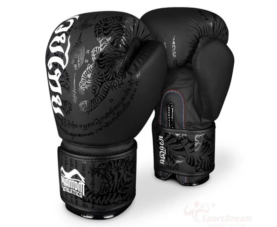 Боксерские перчатки Phantom Muay Thai Black 10oz (PHBG2329-10)
