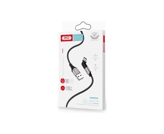 Дата кабель NB176 USB - Lightning 1.2m 2.4А XoKo (XO-NB176), изображение 4