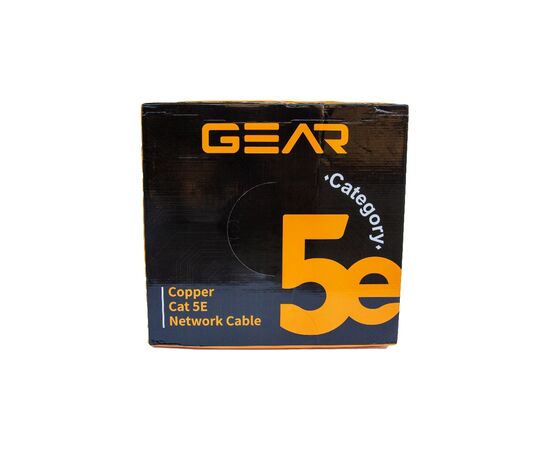 Кабель мережевий FTP 305м, cat.5e, CU, REELEX, 4*2*0,51, PVC, indoor, grey GEAR (GEC-FTPCUR051305), зображення 3 Кабель мережевий FTP 305м, cat.5e, CU, REELEX, 4*2*0,51, PVC, indoor, grey GEAR (GEC-FTPCUR051305), зображення 3