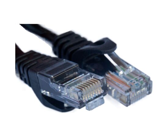 Патч-корд 3м UTP cat.5e, CCA, black GEAR (GPC-UTPCCARJ45-3B)
