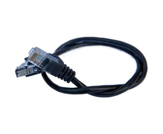 Патч-корд 10м UTP cat.5e, CCA, black GEAR (GPC-UTPCCARJ45-10B), зображення 2 Патч-корд 10м UTP cat.5e, CCA, black GEAR (GPC-UTPCCARJ45-10B), зображення 2