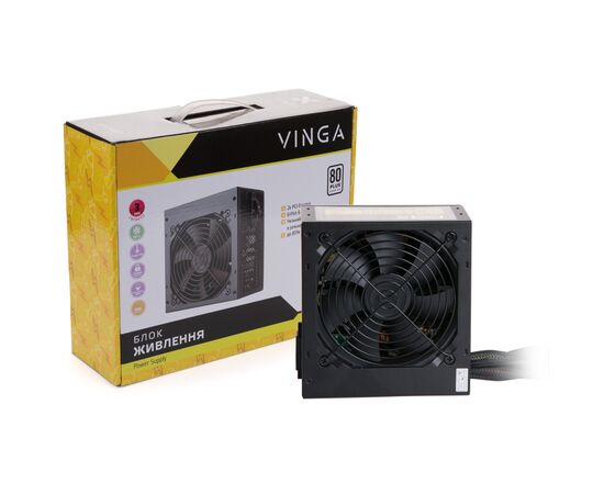 Блок питания Vinga 500W (VPS-500PV2), изображение 5 Блок питания Vinga 500W (VPS-500PV2), изображение 5