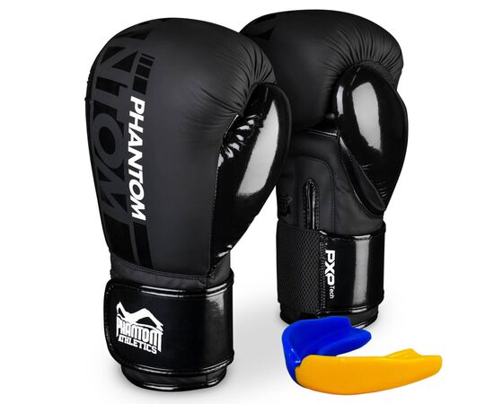 Боксерские перчатки Phantom APEX Speed Black 12oz (PHBG2024-12)