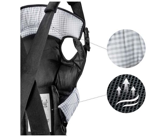 Рюкзак-переноска Hauck 4 Way Carrier Black (58102-5), изображение 6 Рюкзак-переноска Hauck 4 Way Carrier Black (58102-5), изображение 6