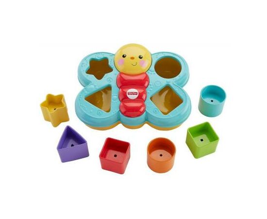 Развивающая игрушка Fisher-Price Бабочка (CDC22), изображение 3 Развивающая игрушка Fisher-Price Бабочка (CDC22), изображение 3