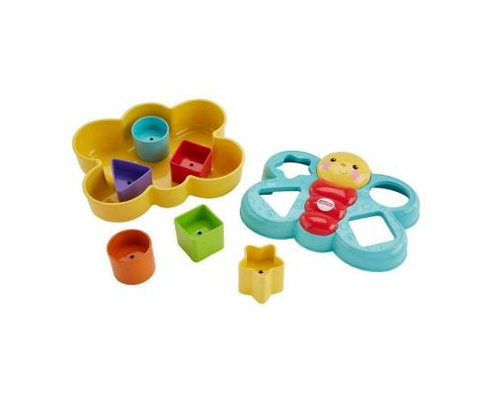 Развивающая игрушка Fisher-Price Бабочка (CDC22), изображение 4 Развивающая игрушка Fisher-Price Бабочка (CDC22), изображение 4