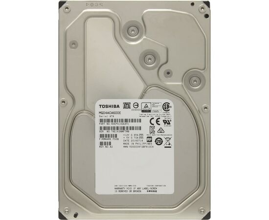 Жесткий диск 3.5" 6TB Toshiba (MG04ACA600E)