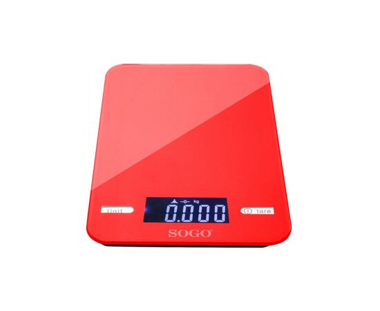 Весы кухонные SOGO BAC-SS-3960R, изображение 5 Весы кухонные SOGO BAC-SS-3960R, изображение 5