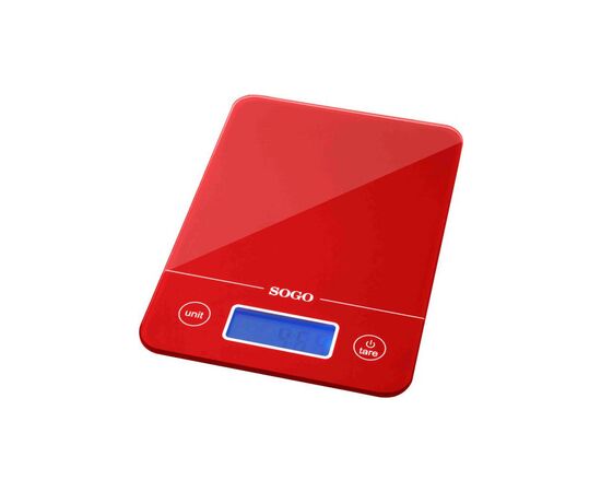 Весы кухонные SOGO BAC-SS-3961-R, изображение 2 Весы кухонные SOGO BAC-SS-3961-R, изображение 2