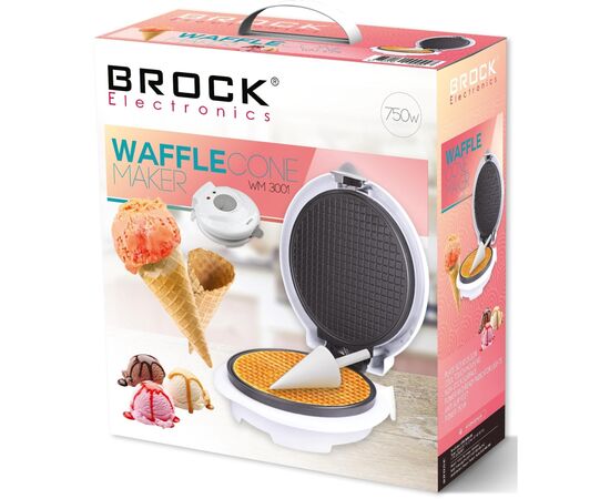 Вафельница Brock WM 3001 (WM3001), изображение 2 Вафельница Brock WM 3001 (WM3001), изображение 2