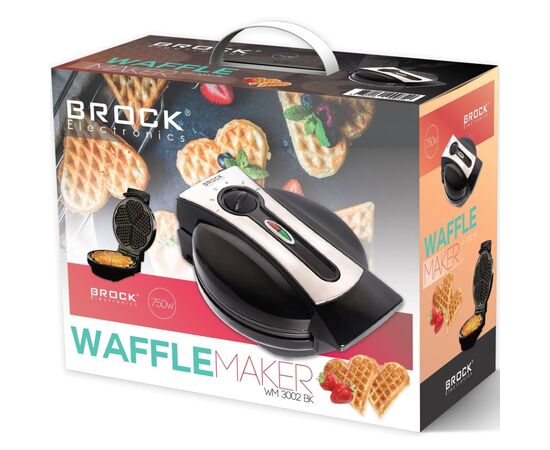 Вафельница Brock WM 3002 BK (WM3002BK), изображение 6 Вафельница Brock WM 3002 BK (WM3002BK), изображение 6