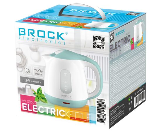 Электрочайник Brock WK 0716 AZ (WK0716AZ), изображение 2 Электрочайник Brock WK 0716 AZ (WK0716AZ), изображение 2