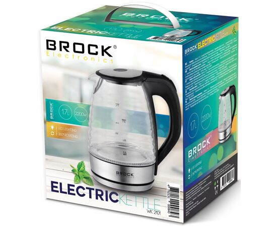 Электрочайник Brock WK 2101 (WK2101), изображение 3