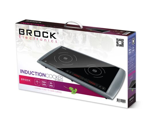 Настольная плита Brock HP 2002 GY (HP2002GY), изображение 2 Настольная плита Brock HP 2002 GY (HP2002GY), изображение 2