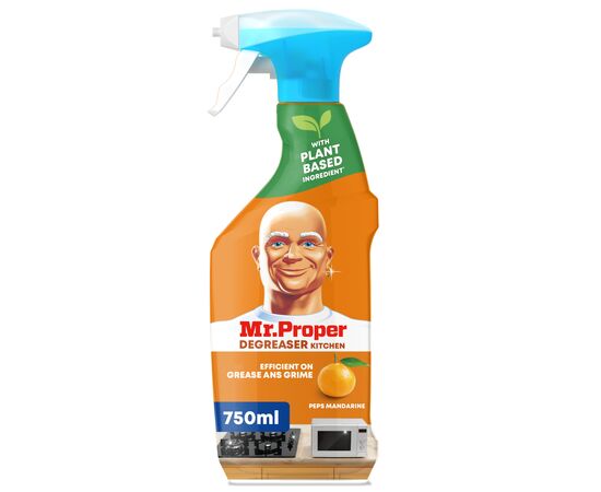 Спрей для чистки кухни Mr. Proper Бодрый мандарин 750 мл (8001841517728)