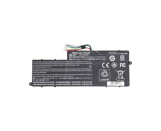 Акумулятор до ноутбука ACER Aspire V5-122P (AC13C34) 11.55V 2640mAh PowerPlant (NB410651)