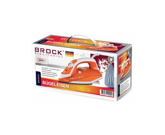 Утюг Brock BSI 5503 OR (BSI5503OR), изображение 2 Утюг Brock BSI 5503 OR (BSI5503OR), изображение 2