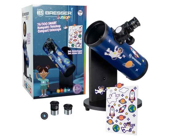 Телескоп Bresser Junior 76/300 Smart (8843205) (930419), изображение 2 Телескоп Bresser Junior 76/300 Smart (8843205) (930419), изображение 2