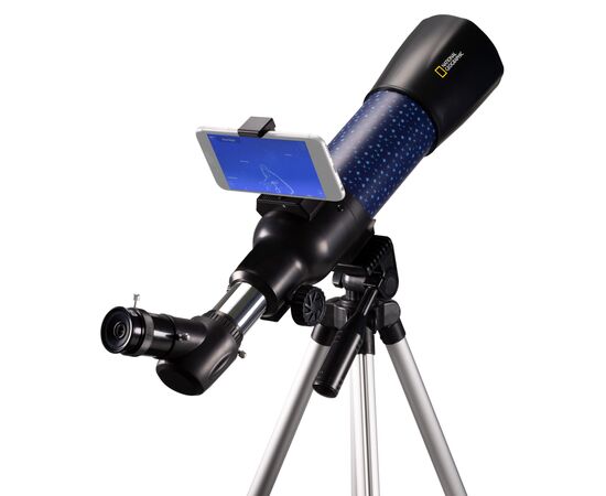 Телескоп National Geographic Junior 70/400 AR з адаптером для смартфона + рюкзак (9101003) (930420), изображение 4 Телескоп National Geographic Junior 70/400 AR з адаптером для смартфона + рюкзак (9101003) (930420), изображение 4